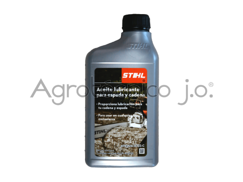 Aceite lubricante de espada y cadena